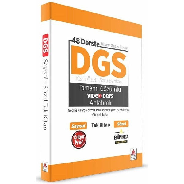 DGS Kitap Konu Özetli Soru Bankası Video Anlatımlı Tek Kitap