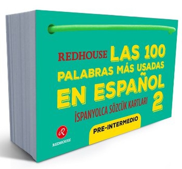 Las 100 Palabras Mas Usadas En Espanol - İspanyolca Sözcük Kartları 2 | Redhouse Yayınları