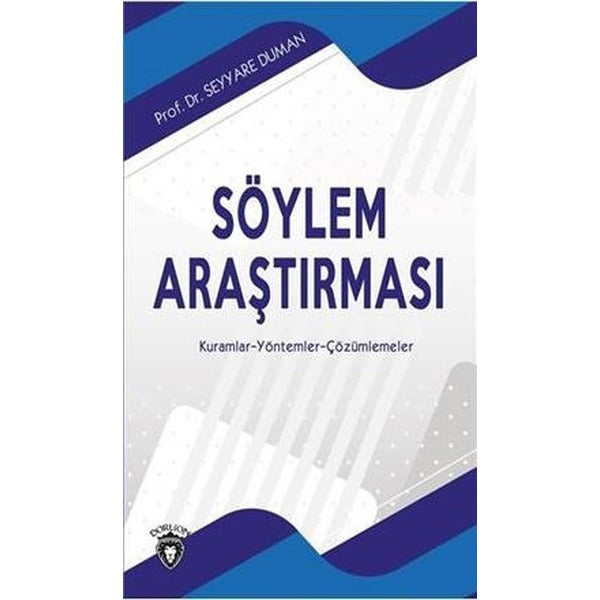 Söylem Araştırması | Dorlion Yayınları (Ciltsiz)