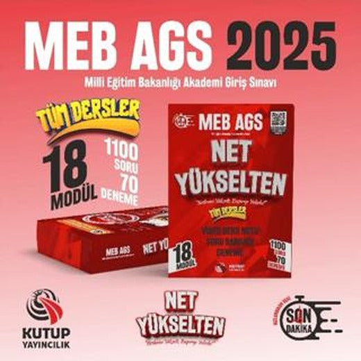 2025 MEB-AGS Net Yükselten Tüm Dersler Seti
