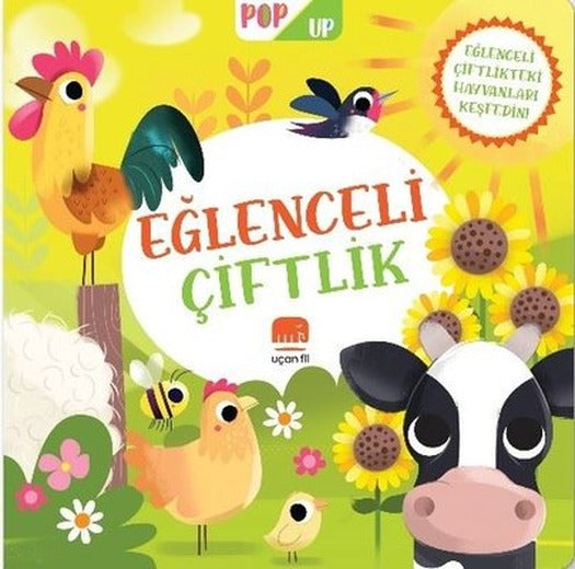 Eğlenceli Çiftlik - Pop up | Uçan Fil (Ciltli)