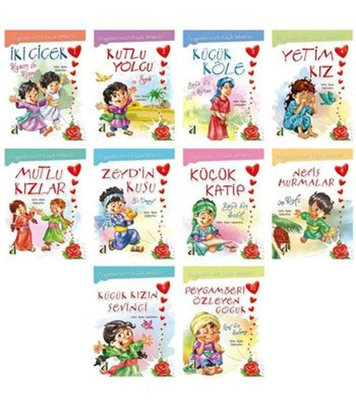 Peygamberimizin Küçük Sahabeleri - 10 Kitap Takım | Damla Yayınevi