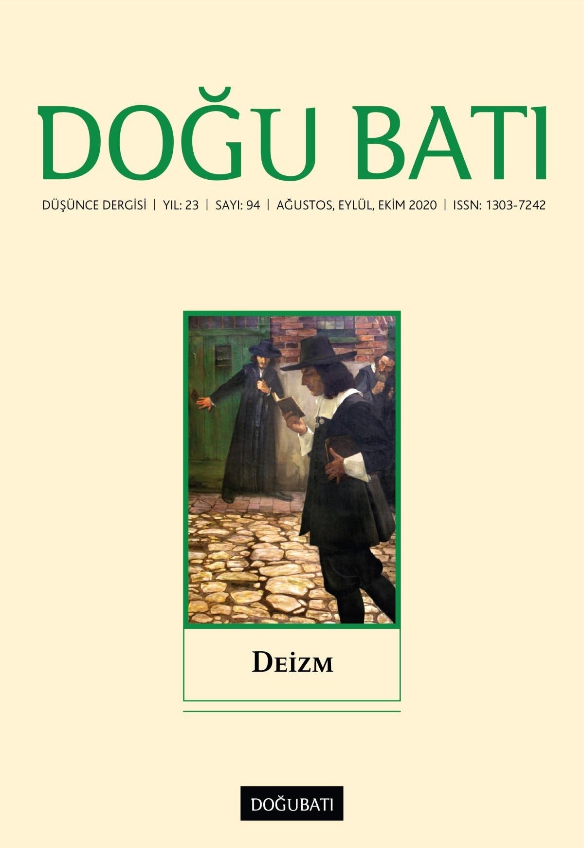 Doğu Batı Düşünce Dergisi Yıl: 23 Sayı: 94 - Deizm | Doğu Batı Dergileri (Ciltsiz)