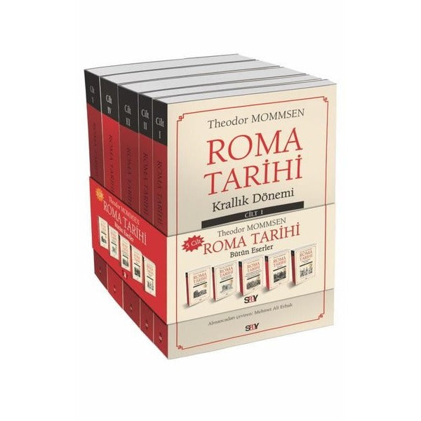Roma Tarihi Bütün Eserler - 5 Cilt Set