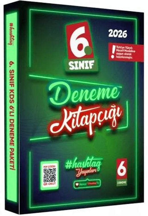 2026 6. Sınıf hashtag Kazanım Değerlendirme Sınavı 6lı Sarmal Deneme Paketi Çözümlü Türkiye Geneli