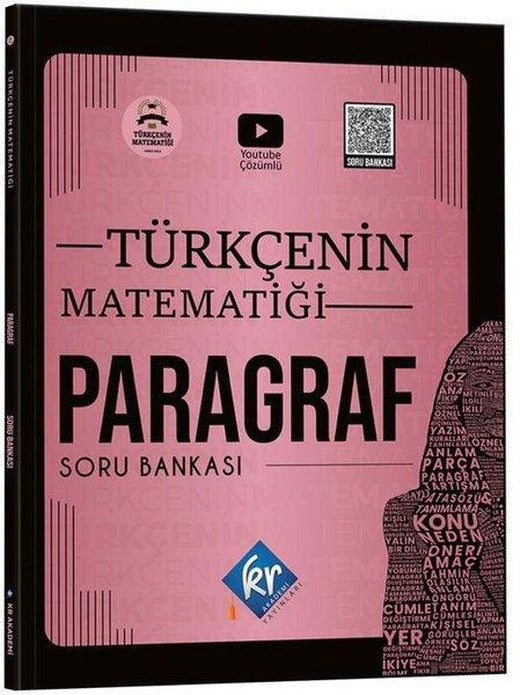 Gamze Hoca Türkçenin Matematiği Tüm Sınavlar İçin Paragraf Soru Bankası | KR Akademi (İnce Kapak)
