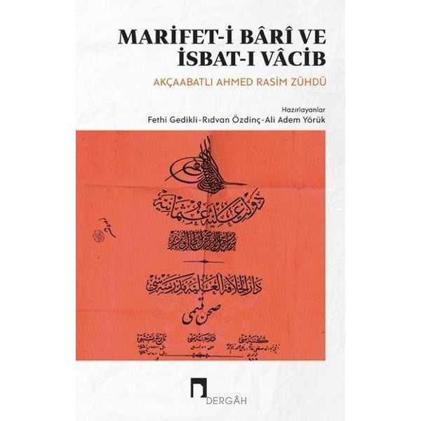 Marifet-i Bari ve İsbat-ı Vacib