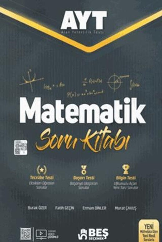 Beş Seçenek YKS AYT Matematik Soru Kitabı | Beş Seçenek Yayınları (Ciltsiz)