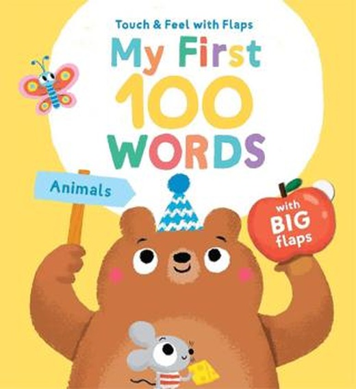 My First 100 Words Touch & Feel: Animals | Yoyo Books (Ciltli)
