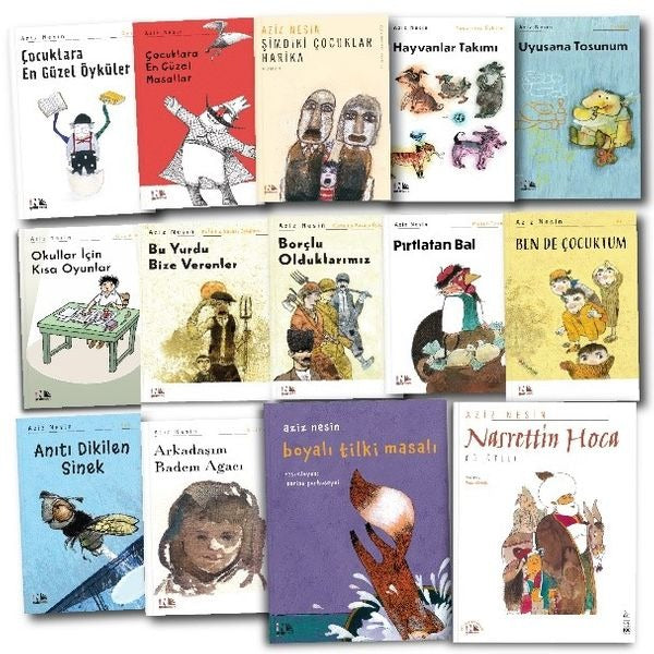 Aziz Nesin Çocuk Kitapları Seti | Nesin Yayınevi (Ciltsiz)