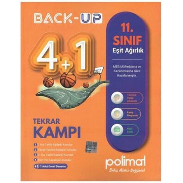 11. Sınıf Eşit Ağırlık Back-Up 4+1 Kamp Kitabı