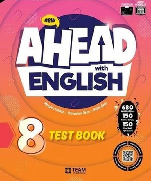 8. Sınıf Ahead with English Test Book | Team Elt Publishing (İnce Kapak)