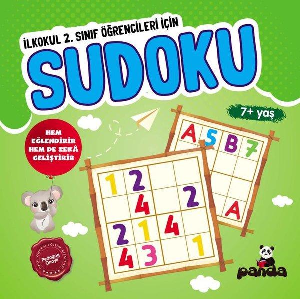 Sudoku 7 Yaş - İlkokul 2. Sınıflar İçin | Panda (İnce Kapak) - Resim 1