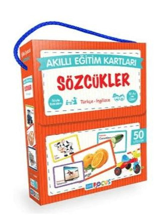 Blue Focus Sözcükler Akıllı Eğitim Kartları | Blue Focus Yayınları