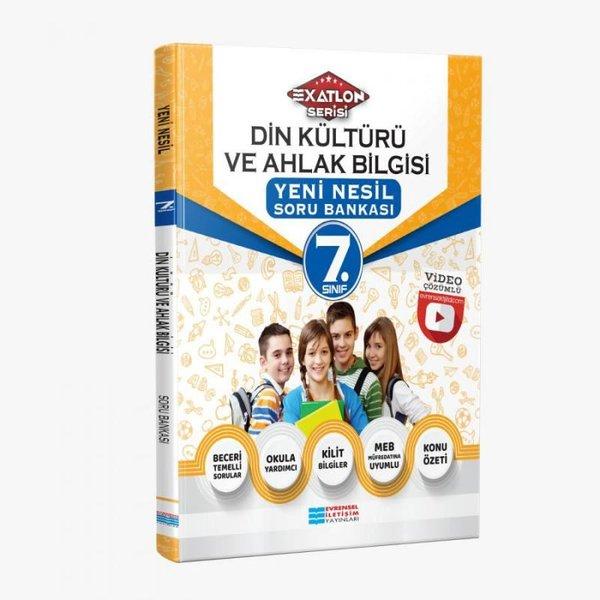 7.Sınıf Din Kültürü ve Ahlak Bilgisi Video Çözümlü Soru Bankası | Evrensel İletişim Yayınları (İnce Kapak) - Resim 1