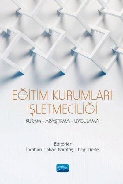 Eğitim Kurumları İşletmeciliği | Nobel Akademik Yayıncılık (İnce Kapak) - Resim 1