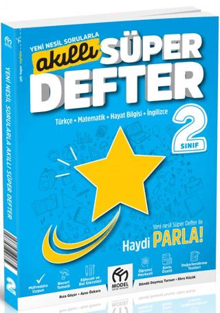 2. Sınıf Akıllı Süper Defter Tüm Dersler | Model Eğitim Yayıncılık (Ciltsiz) - Resim 1