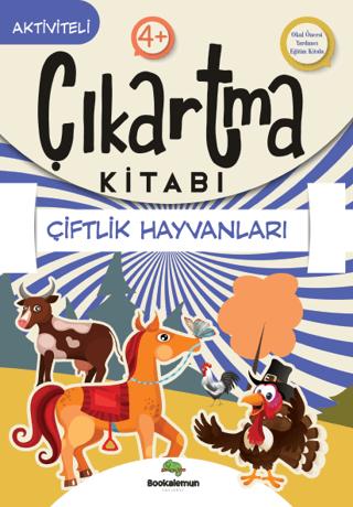 Çiftlik Hayvanları - Çıkartma Kitabı | Bookalemun Yayınevi (Ciltsiz) - Resim 1