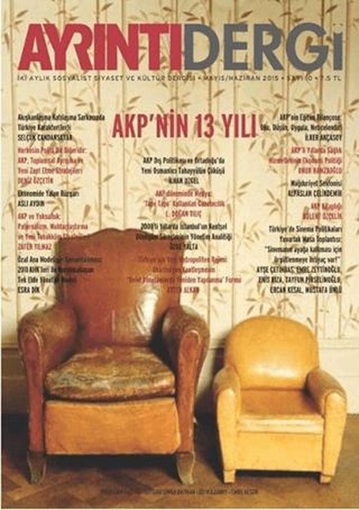 Ayrıntı Dergisi Sayı: 10 Mayıs-Haziran 2015 | Ayrıntı Dergi (Ciltsiz)