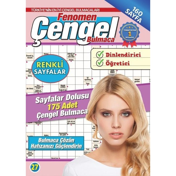 Fenomen Çengel Bulmaca 27 | Maxi Yayıncılık (İnce Kapak)