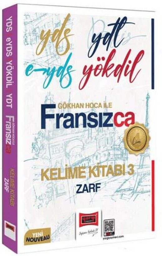 YDS YDT E-YDS YÖKDİL Fransızca Kelime Kitabı 3 Zarf | Yargı Yayınevi (Ciltsiz)