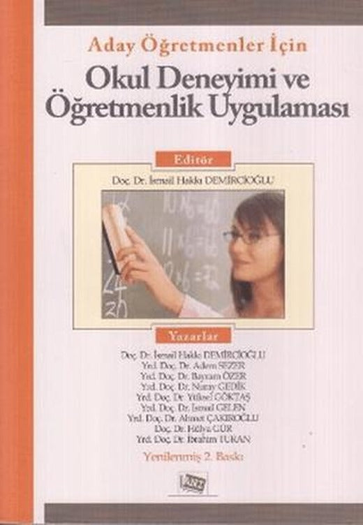 Aday Öğretmenler için Okul Deneyimi ve Öğretmenlik Uygulaması | Anı Yayıncılık (Ciltsiz)