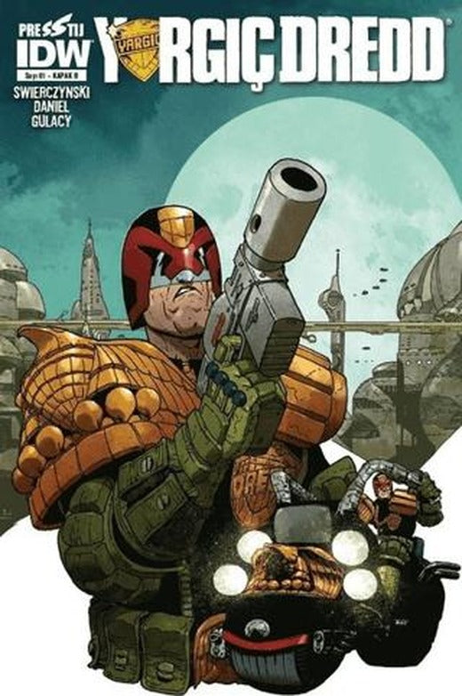 Yargıç Dredd Sayı : 1 - Kapak B | Presstij Kitap (Ciltsiz)
