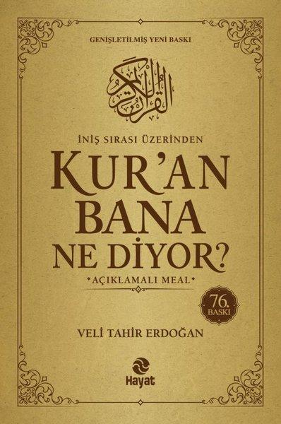 Kur'an Bana Ne Diyor? - İniş Sırası Üzerinden - Açıklamalı Meal | Hayat Yayıncılık (Ciltli) - Resim 1