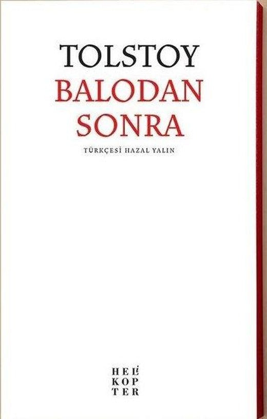 Balodan Sonra | Helikopter (İnce Kapak)