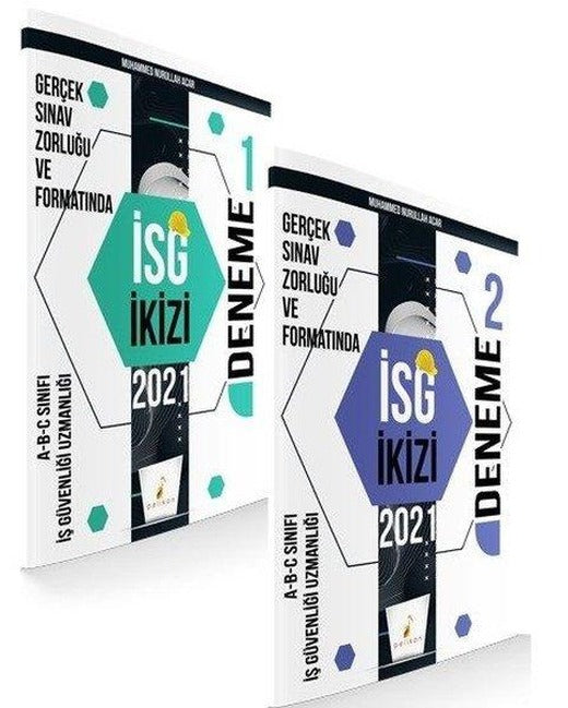 İş Güvenliği Uzmanlığı Sınavlarına Hazırlık İSG İkizi 2 Özgün Deneme Sınavı | Pelikan Yayınları (İnce Kapak)