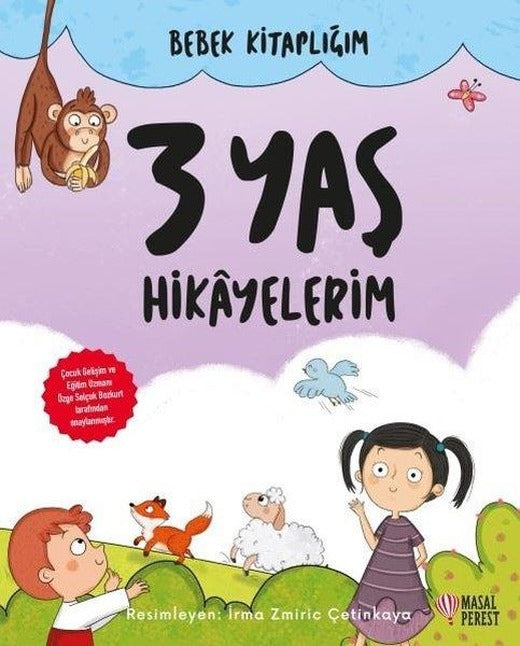 3 Yaş Hikayelerim - Bebek Kitaplığım | Masalperest (Ciltli)