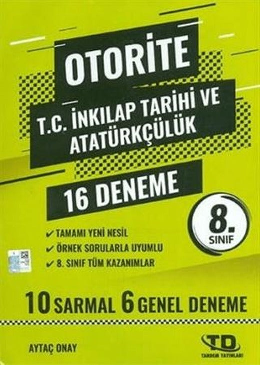 8. Sınıf İnkılap Tarihi Otorite 12 Deneme