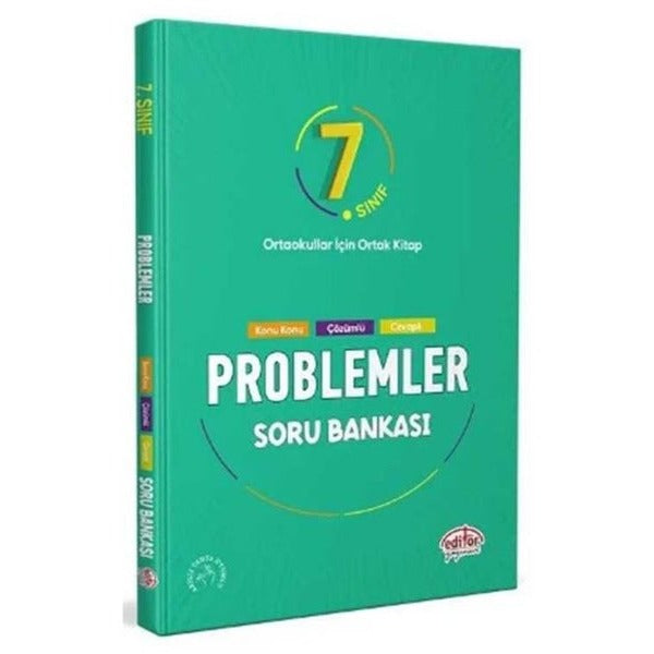 7.Sınıf Problemler Soru Bankası | Editör (İnce Kapak)