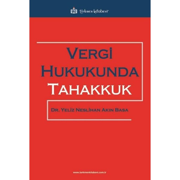 Vergi Hukukunda Tahakkuk