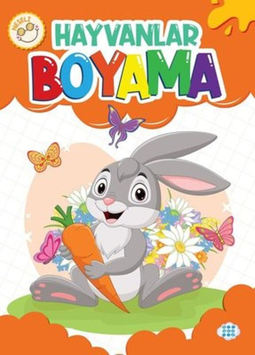 Neşeli Hayvanlar Boyama | Dokuz Yayınları