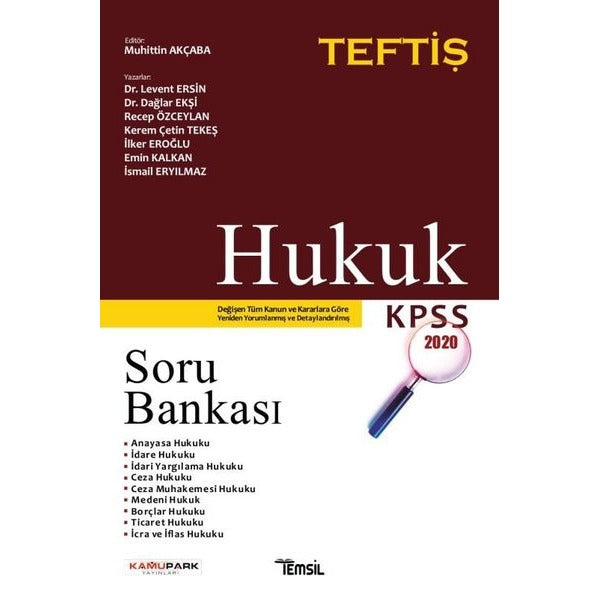 Hukuk Soru Bankası | Temsil Kitap (Ciltsiz)