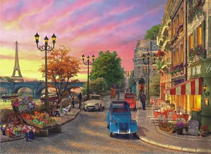 Anatolian Paris'te Akşamüstü 1000 Parça Puzzle