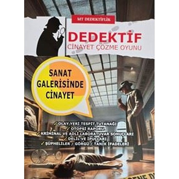 Dedektiflik Cinayet Çözme Oyunu - Sanat Galerisinde Cinayet