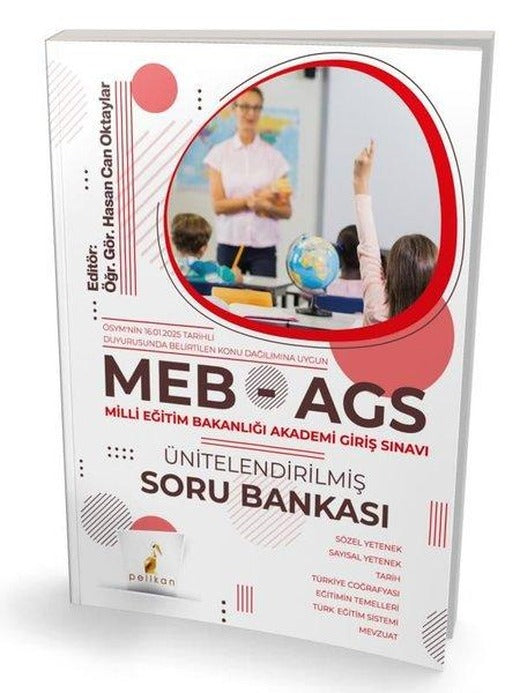 MEB - AGS Hazırlık Ünitelendirilmiş Tek Kitap Soru Bankası | Pelikan Yayınları (İnce Kapak)