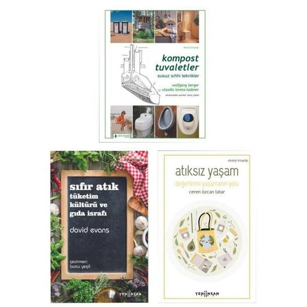 Atıksız Yaşam Seti - 3 Kitap Takım | Yeni İnsan Yayınevi