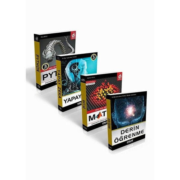 Yapay Zeka Mühendisliği Seti-4 Kitap Takım | Kodlab (İnce Kapak)