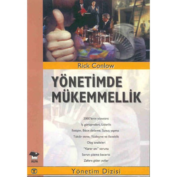 Yönetimde Mükemmellik | Alfa Yayınları (Ciltsiz)