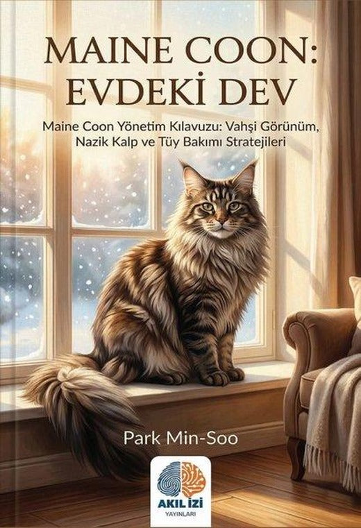 Maine Coon: Evdeki Dev - Maine Coon Yönetim Kılavuzu: Vahşi Görünüm Nazik Kalp ve Tüy Bakımı Strate | Akıl İzi Yayınları (İnce Kapak)