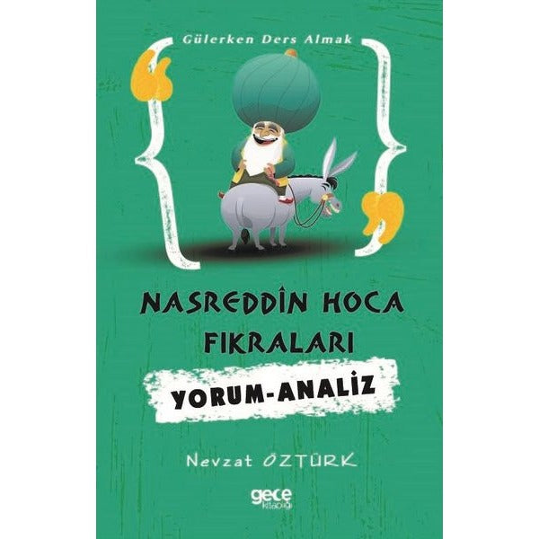 Nasrettin Hoca Fıkraları Yorum - Analiz | Gece Kitaplığı (Ciltsiz)