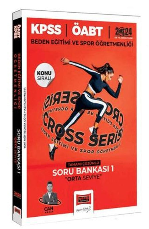 2024 KPSS ÖABT Beden Eğitimi ve Öğretmenliği Cross Serisi Soru Bankası (Orta Seviye) | Yargı Yayınevi (Ciltsiz)