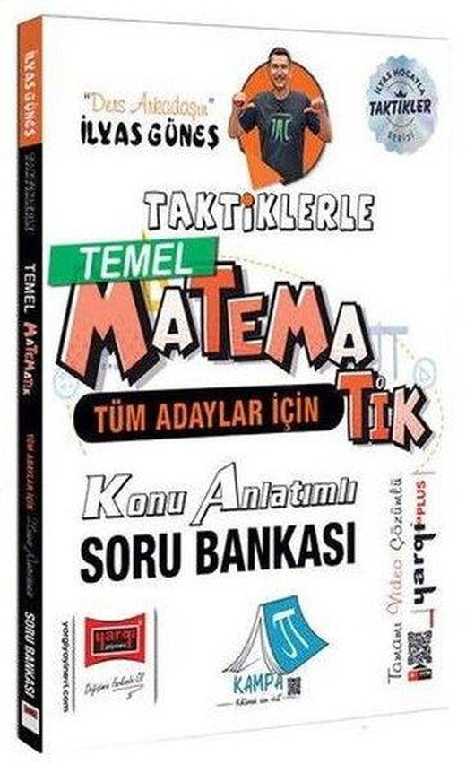 Tüm Adaylar İçin Taktiklerle Temel Matematik Konu Anlatımlı Soru Bankası | Yargı Yayınları (İnce Kapak)