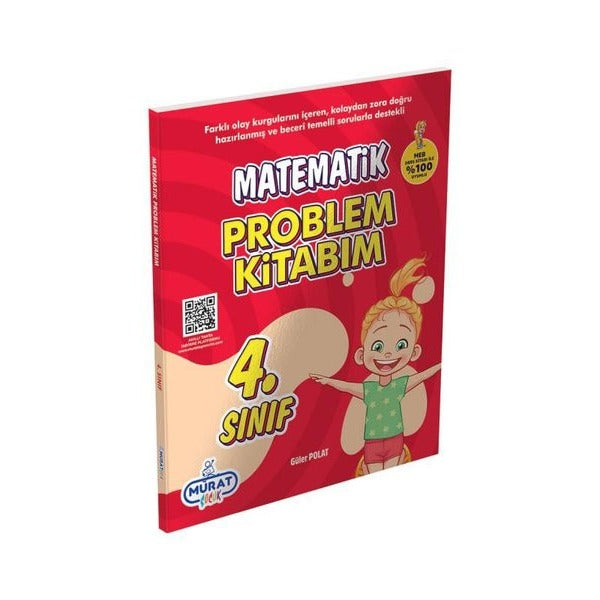 3608 4. Sınıf Matematik Problemler Kitabım | Murat Yayınları (İnce Kapak)