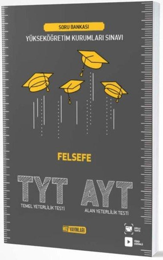 TYT - AYT Kitapları Felsefe Soru Bankası | Hız Yayınları (İnce Kapak)
