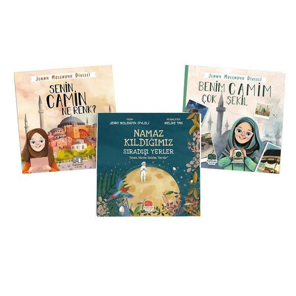 Cami ve Namaz Seti - 3 Kitap Takım | Karavan Çocuk