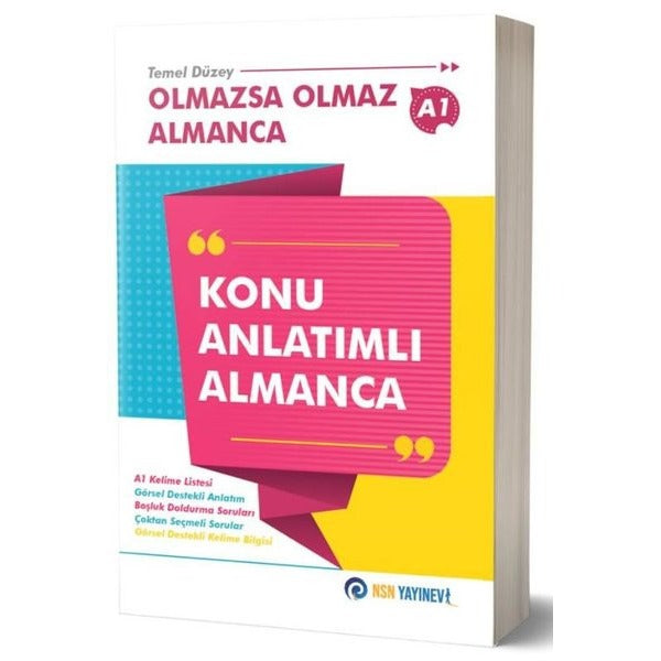 Olmazsa Olmaz Almanca - Konu Anlatımlı Almanca